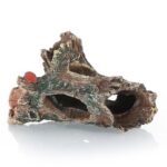 Decor pentru acvariu, longziming, ornament din rasina, simulare adapost, 1 set