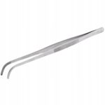 Penseta pentru acvariu, Inna, Otel inoxidabil, 30cm, Argintiu