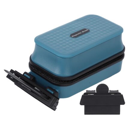 Perie magnetica pentru curatarea acvariului Mmgoqqt, 75x45x35mm, cu racleta pentru alge, pentru acvarii de 20-60cm