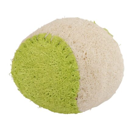 Minge pentru caini, Kerbl, Lufa, 6 cm, Bej/Verde