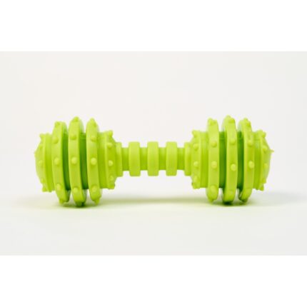 Jucarie os pentru caini Bone-appetit, verde, 12 cm
