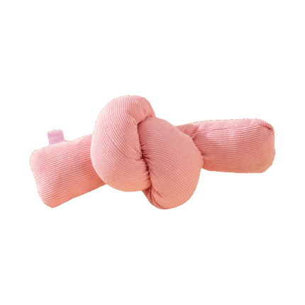 Jucarie pentru animale, Nod Dulce pentru pisici, roz, 57cm