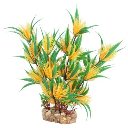 Plante artificiale acvariu Enforose, simulare, baza din nisip, 149g