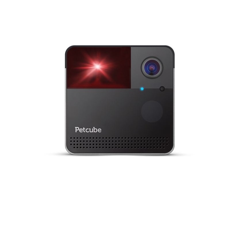 res_17ccc2095bd8fd18f754e7afd44b8037 Camera smart Petcube Play 2 pentru animale, 1080p, WiFi, Night Vision, Microfon, Functie laser, Negru