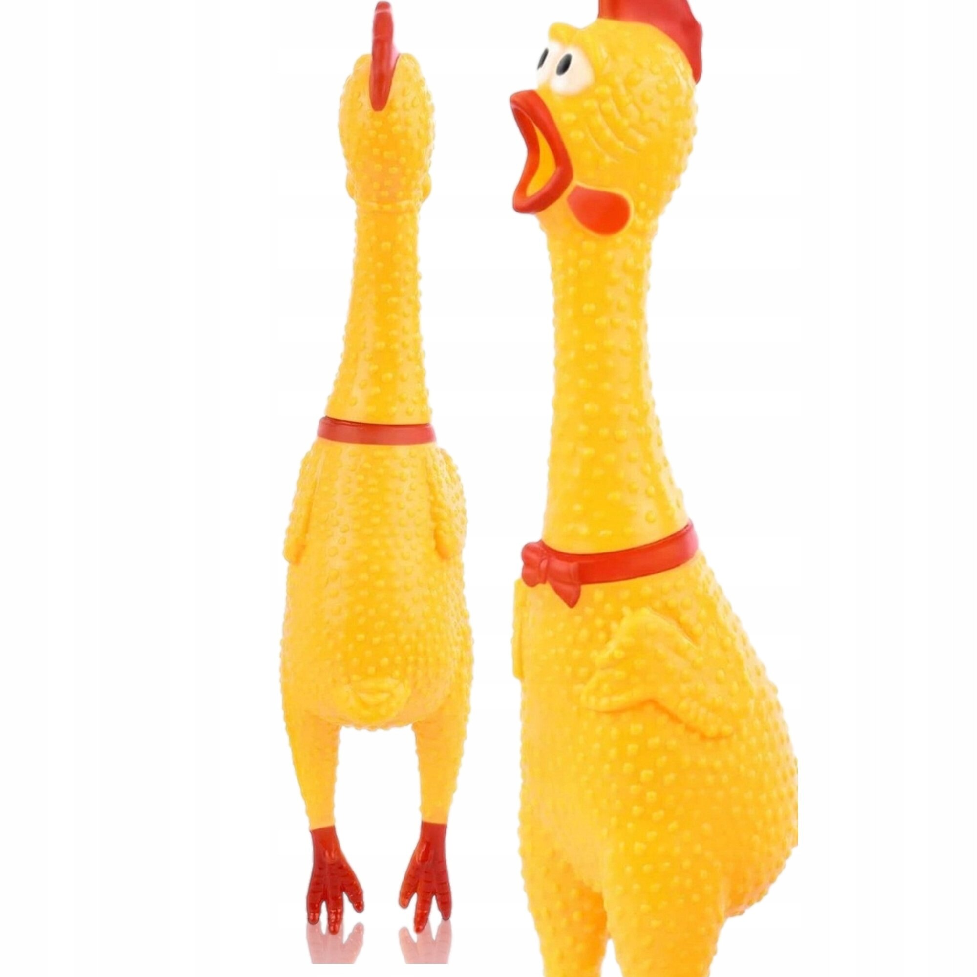 res_241ab0a7b4f0da423da1cc2d6f3750fa Cauciuc Pui Scartait Jucarie Caine Catelus Anti-Stres Mestecat 36cm