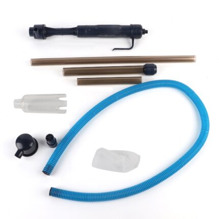 Curatator electric pentru acvarii Bizaical, 3 in 1, 57cm, 520L/ora, plastic