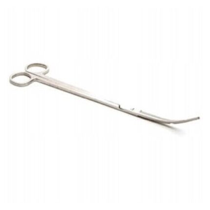 Foarfeca curbata, Aquael, Otel, 25cm, Argintiu