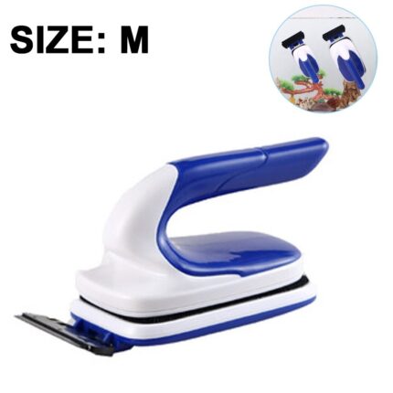 Perie magnetica pentru curatarea acvariului, Peysaitr, medie, plastic, albastra, 11.8x5.5x8cm