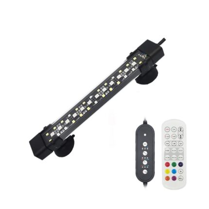 Lampa LED pentru acvariu, ip68, JENUOS®, lumina multicolora, 8 W, 20 cm