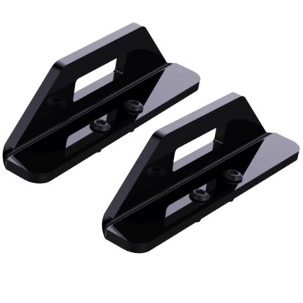 Set 2 suporturi Reef Factory, Reglabil, Negru