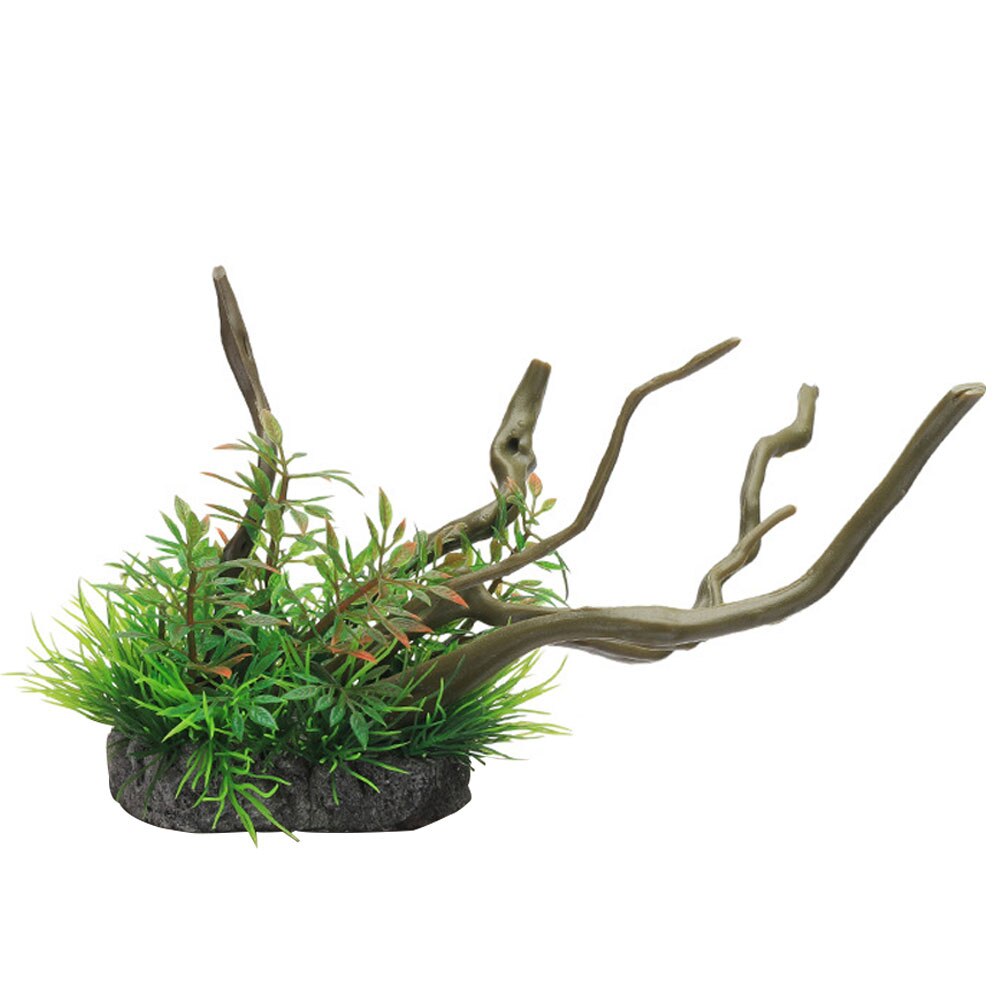 res_5b9152a1df002a731ae5b1f81aa23914 Decor pentru acvarii, longziming, plante artificiale, 24x14x9cm, set 1 buc.