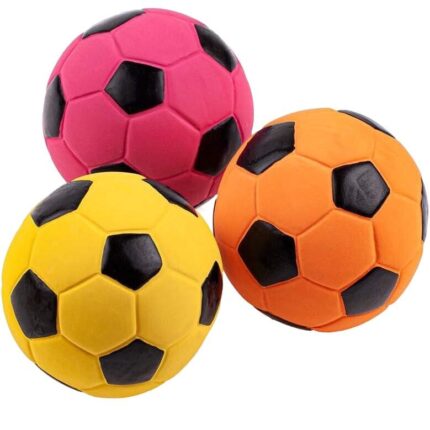 Set 3 mingi pentru caini din latex, Peysaitr, 82g, talie medie