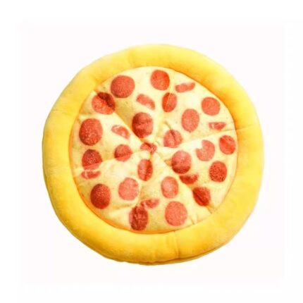 Jucarie pentru caini, Pizza, 25 cm, plus, Multicolor