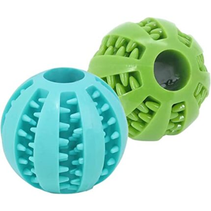 Set 2 Jucarii pentru animale de companie, Ronyes®, Albastru/Verde