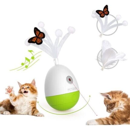 Jucarie cu laser pentru pisici, Petgeek, Egg Laser