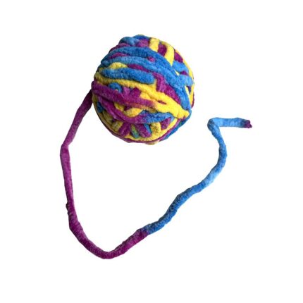 Jucarie cu fire pentru pisica, Zhuoqiao, 20 cm, Multicolor