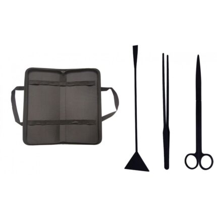 Set Unelte curatare acvariu, Deep Aqua, 4 Piese, Negru
