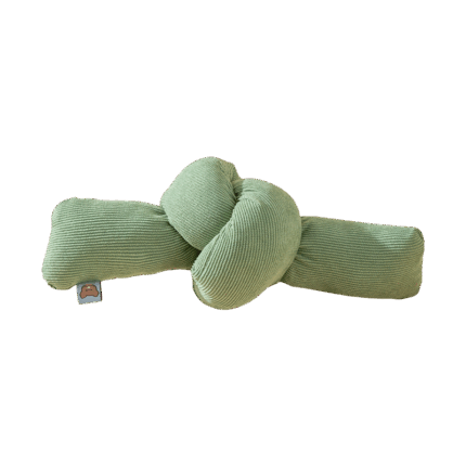 Perna jucarie pentru pisici Candy Knot, Deon, 57x28cm, verde