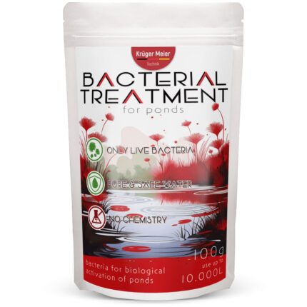 Bacterii pentru iaz, Kruger Meier Bacterial Treatment, clarifica apa, starter biologic, 100g