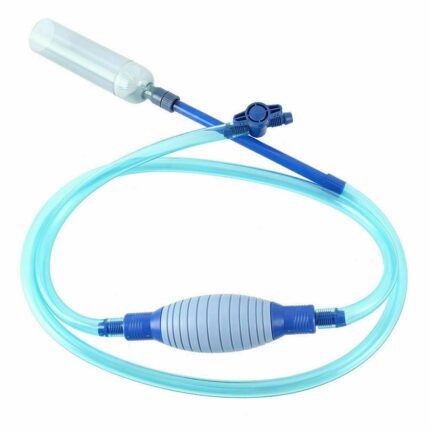 Schimbator de apa pentru acvariu Mmgoqqt, 7.5ft, curatare pietris, control flux ajustabil, plastic transparent