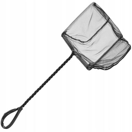 Plasa acvariu, Oase, Maner anti-alunecare, 43x15 cm, Negru