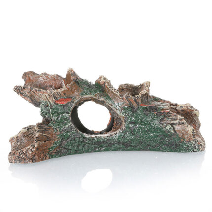 Decor pentru acvariu, longziming, ornament din rasina, simulare adapost, stil 3, multicolor