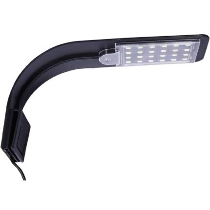 Lumina pentru acvariu, 3 niveluri de reglare a intensitatii, 10W, lumina LED, Negru