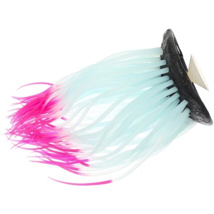 Decoratiune acvariu coral rosu din rasina siliconica, 10x9x9cm