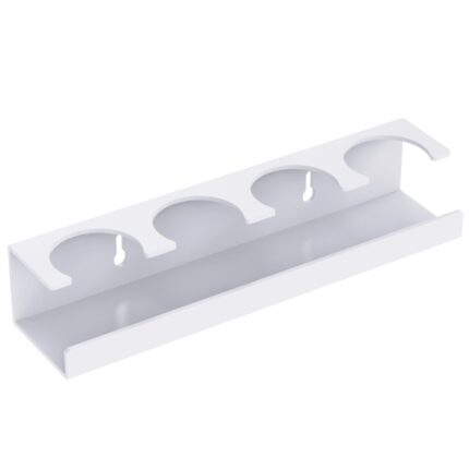 Suport pentru minerale acvariu Reef Factory, set 4 bucati, alb, 70x280x60mm