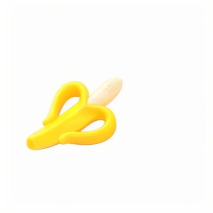 Jucarie pentru caini, Banana, Cauciuc, galben, 17x10.5cm