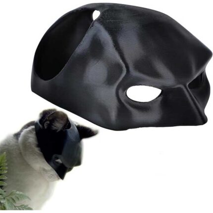 Jucarie pisica, Batman, masca, neagra, M, 27x10x7.5cm