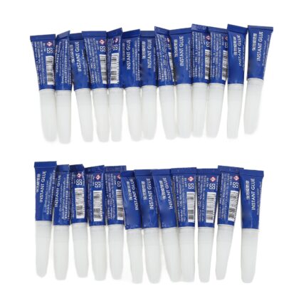 Set 25 tuburi adeziv pentru decoratiuni acvariu, Mmgoqqt, 4g fiecare, non-toxic, utilizare subacvatica