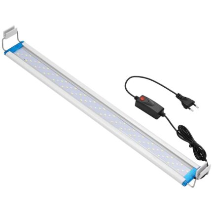 Lumina LED pentru acvariu, 38 cm, albastru/alb