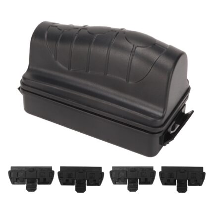 Perie magnetica pentru acvariu, Mmgoqqt, dubla fata, 150x62x80mm, neagra